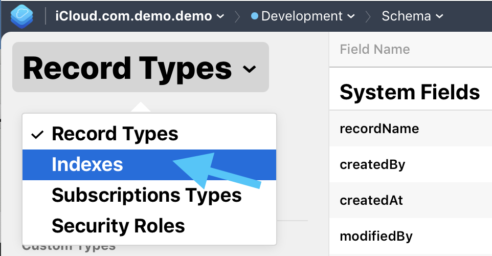 Xcode entitlement example related to selecting the CloudKit production environment