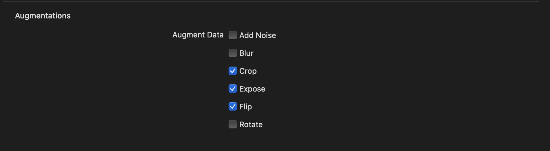 Create ML run button area before starting training
