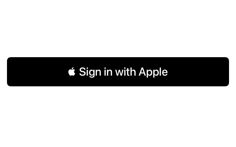 SwiftUI Sign in with Apple button example