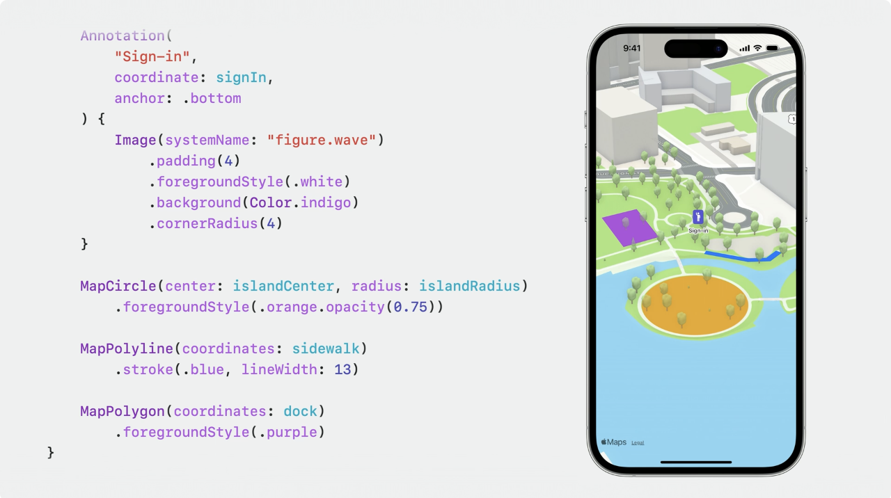 Code sample creating a custom ShaderLibrary-based foreground style