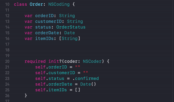 Generate memberwise initializer for a class in Xcode